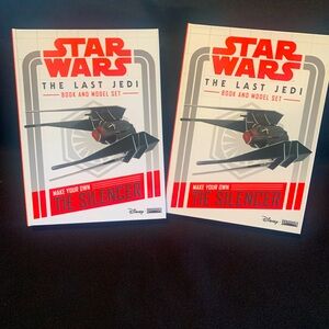 2 Star Wars Book & Model set
